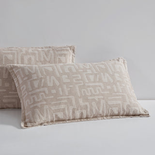 Cyprus Coffee Quilt Cover Set by Logan and Mason Platinum