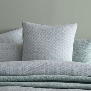 Frankie Sage European Pillowcase by Logan and Mason Platinum