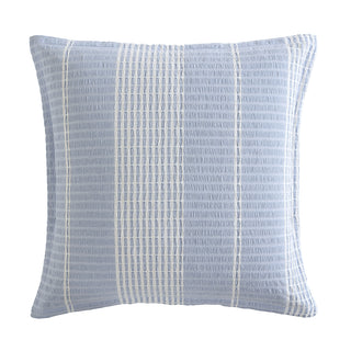 Hurley Slate European Pillowcase by Logan and Mason Platinum