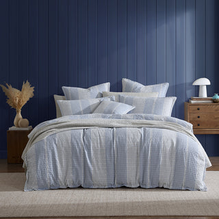 Hurley Slate Quilt Cover Set by Logan and Mason Platinum