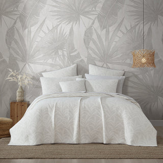 Kailani Fog Coverlet Set by Logan and Mason Platinum