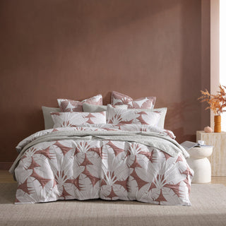 Lagos Aragon Quilt Cover Set by Logan and Mason Platinum