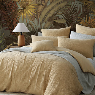 Navajo Mustard Quilt Cover Set by Logan and Mason Platinum