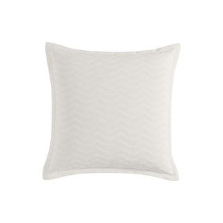 Pacific Ivory European Pillowcase by Logan and Mason Platinum