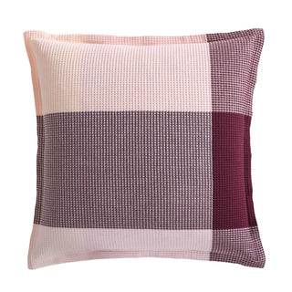 Sadie Blush European Pillowcase by Logan and Mason Platinum