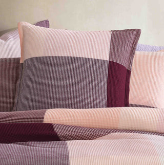 Sadie Blush European Pillowcase by Logan and Mason Platinum