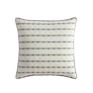 Sycamore Charcoal European Pillowcase by Logan and Mason Platinum