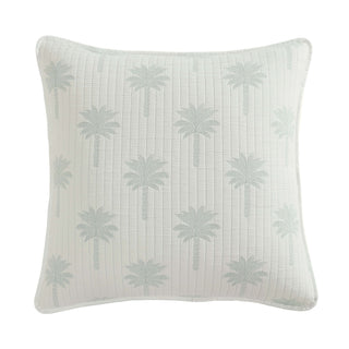 Tahiti Sage European Pillowcase by Logan and Mason Platinum