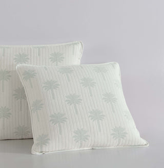 Tahiti Sage European Pillowcase by Logan and Mason Platinum