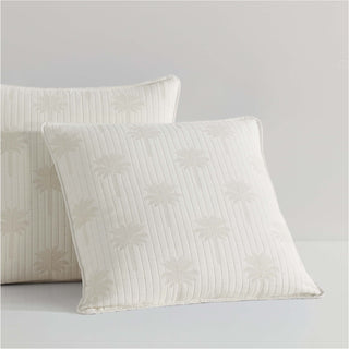 Tahiti Stone European Pillowcase by Logan and Mason Platinum