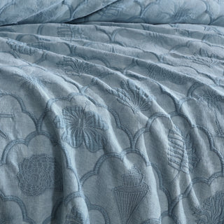Venice Aegean Quilt Cover Set by Logan and Mason Platinum
