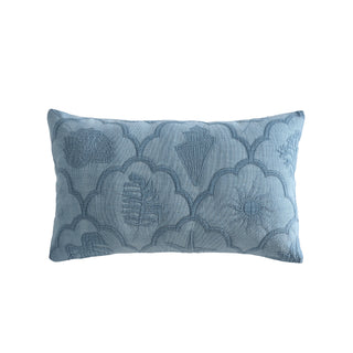 Venice Aegean Cushion by Logan and Mason Platinum