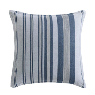 Hunter Indigo European Pillowcase by Logan and Mason Platinum