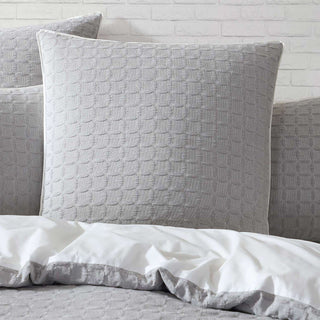 Flo Fog Quilt Cover Set by Logan and Mason Platinum