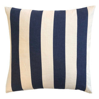 Portobello Navy Square Filled Cushion 50 x 50cm by Zaab