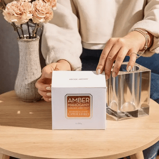 Crisp White Linen 220g Candle Refill by Abode Aroma