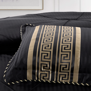 Raffaello Black 6-Piece Comforter Set By Bianca