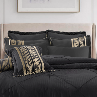 Raffaello Black 6-Piece Comforter Set By Bianca