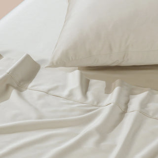 Rosebank 500tc Bamboo/Cotton Sateen Mega Sheet Sets SAND by Bianca