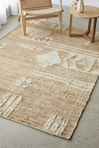Sahara Abel Rug (Natural) by Rug Culture