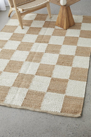 Sahara Rocco Rug (Natural) by Rug Culture