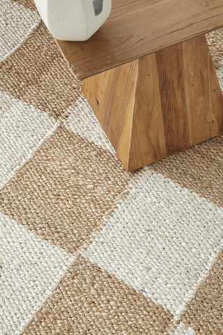 Sahara Rocco Rug (Natural) by Rug Culture