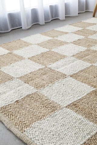 Sahara Rocco Rug (Natural) by Rug Culture