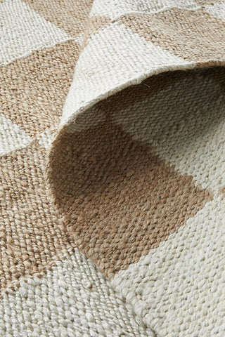 Sahara Rocco Rug (Natural) by Rug Culture