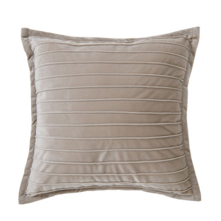 Saphira Polyester Velvet Cushion by Bianca