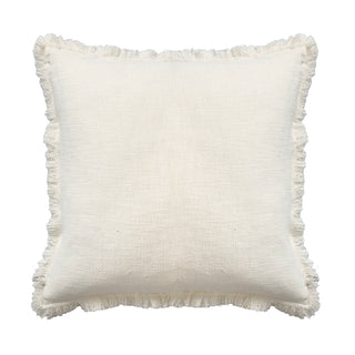 Sicily Cream Square Filled Cushion 50 x 50cm by Zaab