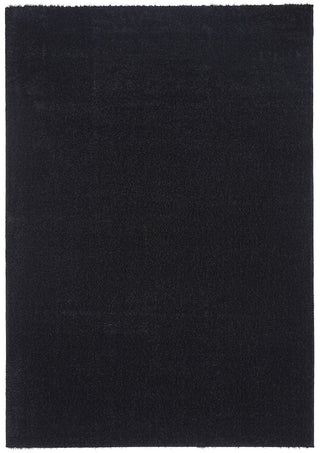 Sienna Rectangle Rug (Black) by Rug Culture