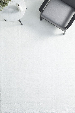 Sienna Rectangle Rug (White) by Rug Culture