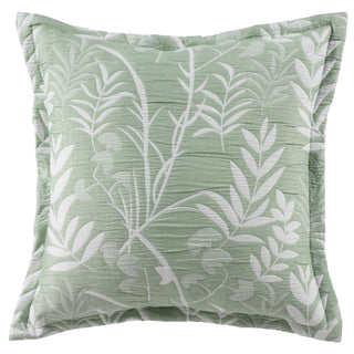 Eden Square Sage Cushion by Bianca