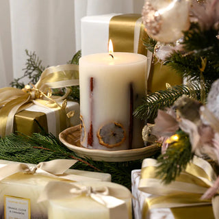 Orange Cinnamon and Clove Botanical Candle 900g by Scented Space and Apsley & Company