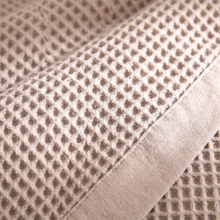 Brooklyn Cotton Waffle Blanket SAND By Renee Taylor