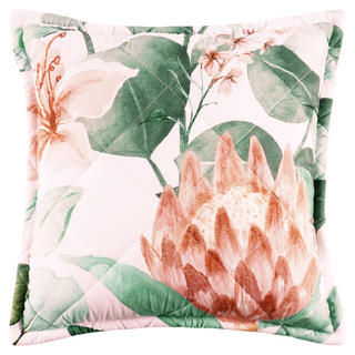 Sidney Blush Square Cushion by Bianca