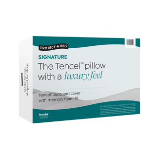 Signature Tencel™ Jacquard Memory Foam Pillows by Protect-A-Bed