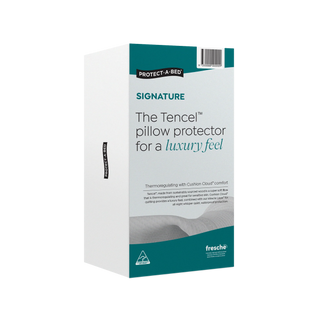 Signature Tencel™ Jacquard Waterproof Pillow Protector by Protect-A-Bed