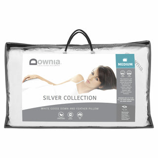 Downia Silver Collection White Goose Down Pillow