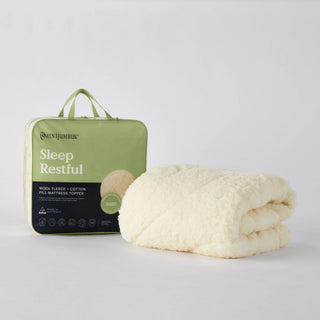 MiniJumbuk Sleep Restful Wool Mattress Topper