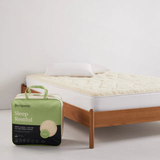 MiniJumbuk Sleep Restful Wool Mattress Topper
