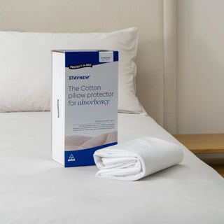 Staynew Cotton Terry Waterproof Pillow Protector by Protect-A-Bed