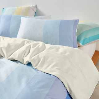 Sunrise Stripe Clearwater Cover Set by Linen House