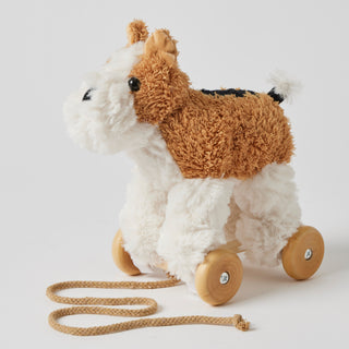 Dog Plush Pull Along by Jiggle & Giggle