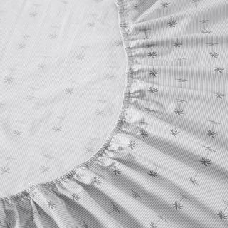 Kew Palm Sheet Set Pelican Grey by Tommy Bahama