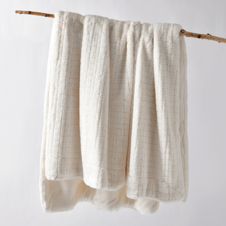 Tambar Throw Rug Natural by Bianca