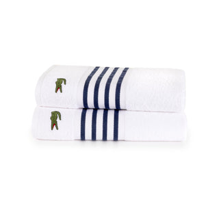 LCOURTLINE Marine Bath Sheet by Lacoste