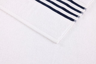 LCOURTLINE Marine Bath Sheet by Lacoste