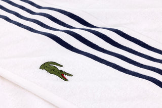 LCOURTLINE Marine Bath Sheet by Lacoste