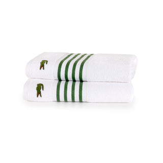 LCOURTLINE Vert Bath Sheet by Lacoste